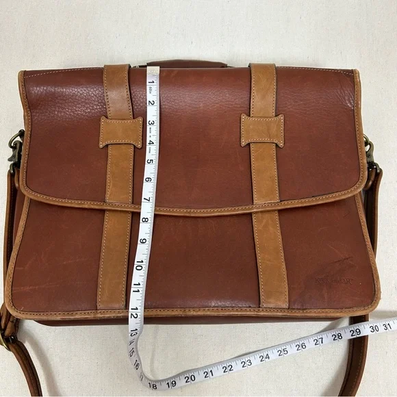 Korchmar Brown Leather Men's Bag